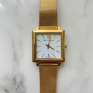 LARSSON & JENNINGS Gold Square Watch